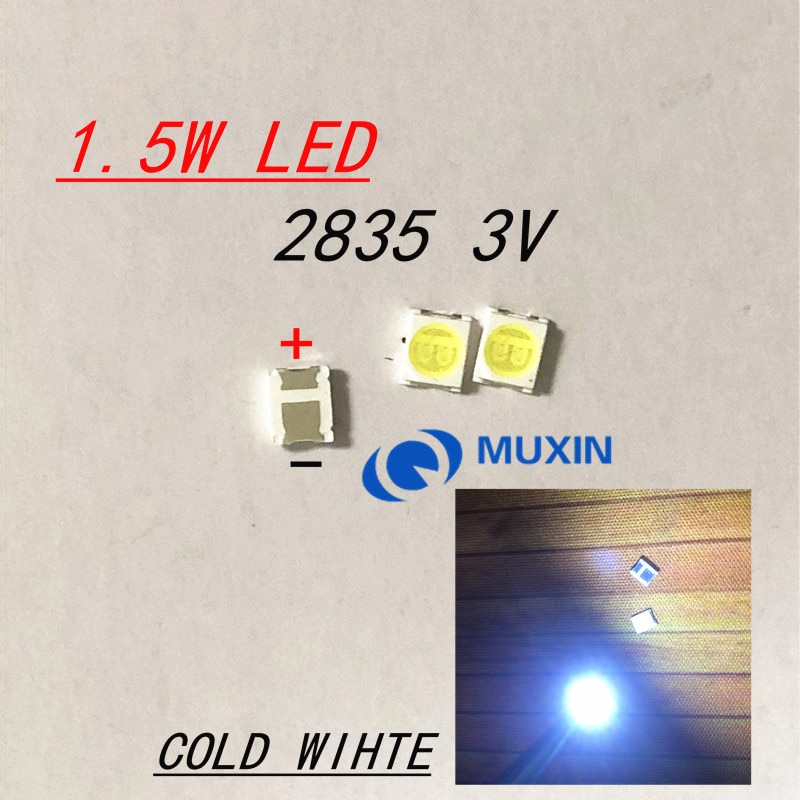 LED Ʈ  200PCS  LED 1.5W 3V 1210 3528 28..